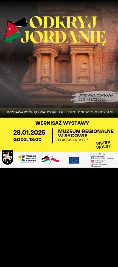 WYSTAWA ODKRYJ JORDANIĘ