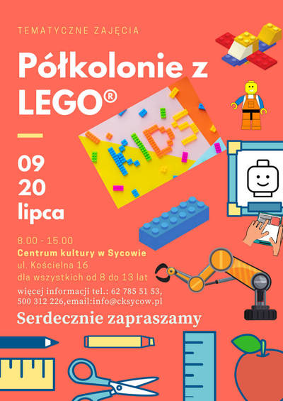 Półkolonie z LEGO
