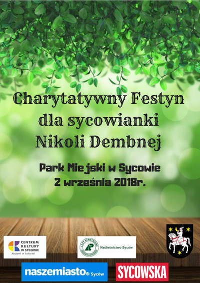 Festyn Charytatywny dla sycowianki Nikoli Dembnej 