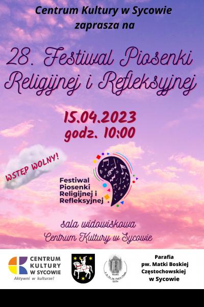 28. Festiwal Piosenki Religijnej i Refleksyjnej w Sycowie