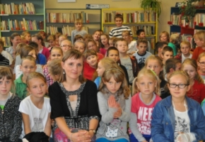 Spotkanie autorskie z panią Magdaleną Zarębską