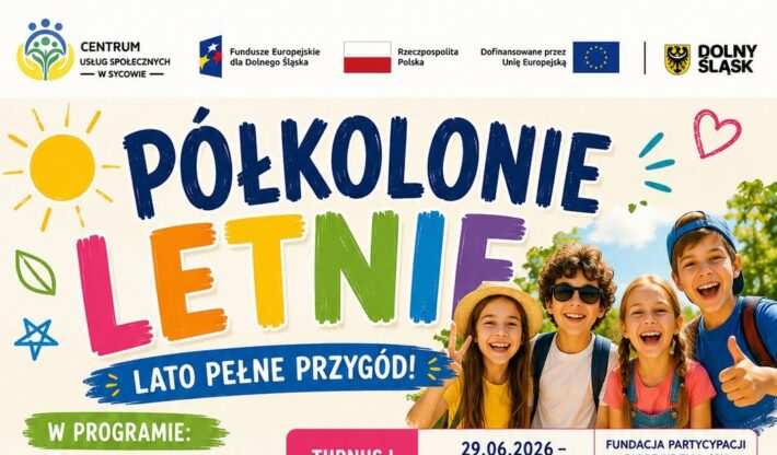 PÓŁKOLONIE LETNIE